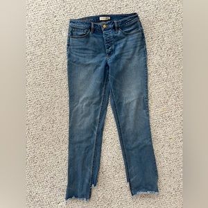 Tory Burch cropped straight leg jeans, 29